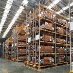 Storage Double Deep Pallet Rack Galvanized Heavy Duty Rack System for sale