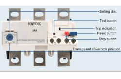 China TR2 Series Auto Miniature Thermal Overload Relay Fixed Install supplier