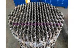China 2y Wire Mesh Structured Packing Custom Fabrication Layer Height 200mm supplier