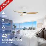 Fancy Design LED Ceiling Fan with Remote SAA Certified and Color Temperature 3000K for sale
