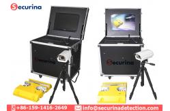 China Mobile Under Vehicle Monitoring System IP 68 Waterproof Function supplier