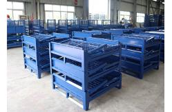 China Metal Turnover Collapsible Pallet Cage Stillage Crates Heavy Load 2000kg supplier