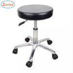 Antistatic Industrial Lab Chairs And Stools Practical With PU Leather Top