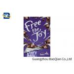 Snacks / Chocolate Advertising Poster Lenticular 3D , Lenticular Photo Printing Stunning Design for sale