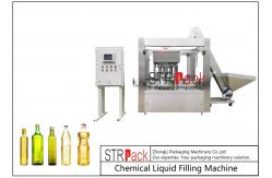 China Automatic Edible Oil Rotary Monoblock Filling Capping Machine 8000bph 100ml - 1000ml supplier