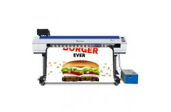 China CMYKW 1.8m 2pcs 4720 UV Inkjet Printer Machine supplier