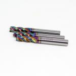 6mm 1/4 3/8 Milling Aluminum End Mill For 7075 Aluminum 3 Flute DLC Coating for sale