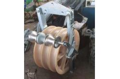 China Conductor Pulley Block Stringing Pulley Grounding Roller Stringing Block supplier