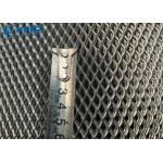 Precise Wire Mesh Panels Diamond Pattern Formed Acid Alkali Resistant for sale