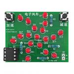 Windmill Flashing Electronic Circuit Diagram MCU Production Rotating Light DIY Electronic Kit Electronic Build Kits for sale