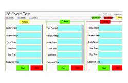 China IEC 60898-1 Circuit Breaker 28 Cycles Test Equipment 30V250A supplier