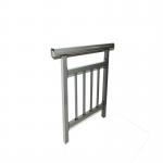 Eco Friendly Powdercoated Cast Wrought Iron Guardrail Garden Fences Rod Outdoor