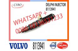 China Common Rail Fuel Injector BEBE4C00001 BEBE4C00101 8113941 for D12 TRUCK supplier