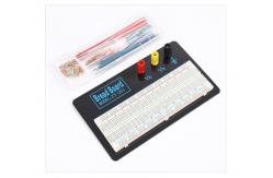 China White Solderless Transparent Breadboard And Wire Kit With Metal Plate supplier
