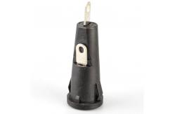 China 250V 20A Panel Mount Fuse Holders H3-55A Fuse Holder Snap-in Mounting supplier