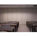 Fabric Surface Mdf Board Acoustic Wooden Folding Partition Wall Panels For Office for sale