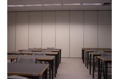 China Fabric Surface Mdf Board Acoustic Wooden Folding Partition Wall Panels For Office supplier