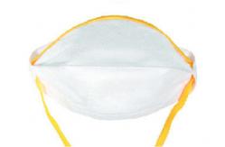 China Easily Fold FFP1 Dust Mask Unique Fastener Design For Adjustable Straps supplier