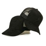 Black 5 Panel Suede Trucker Hats With Curved Brim Embroidery Logo for sale