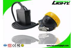 China 10000lux Mining Cap Lights High Brightness 216lum Li - Ion Battery Pack Light Weight supplier