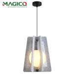 Custom Modern Acoustic Panels Pendant Lighting Felt Lampshade Chandelier with Middle Size for Indoor Decor Color Options Available for sale