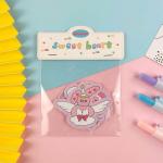 Waterproof Childrens Sticker Books Pack Packaging 157gram Die Cut Logo Sticker for sale