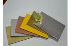 China Weatherproof PE Aluminum Composite Panel 2440mm Easy To Install Curtain Wall System supplier