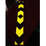 Rear Bumper 2 Inch 3 Inch Black And Yellow Reflective Tape For Cars Heavy Duty Long Vehicle for sale