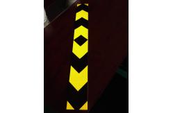 China High Intensity Grade Honeycomb Reflective Tape Chevron Right / Left Hand supplier