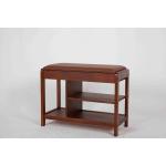 Lightweight 3 Shelves Entryway Bench With Shoe Storage / Hidden Drawer for sale