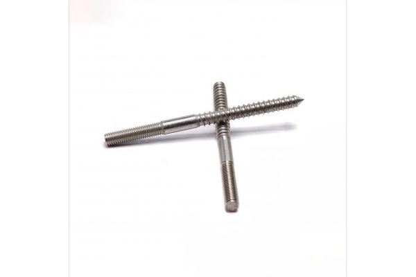 M6 Double Head Thread Dowel Screw Furniture Fixing Wood Dowel Screw