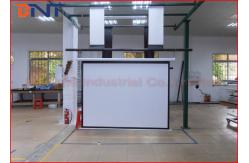 China 100 Inch Electric Projector Screen , Motorized Rear Projection Screen supplier