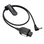 Alvin's Cables Smart Dtap to DC Cable for Atomos Ninja V, Ultra Flexible D-tap to 2.1 DC Right Angle Power Cable for Blackmagic Design Video Assist, SmallHD 702, for Feelworld FW568 Monitor 2ft for sale
