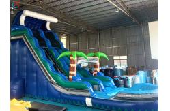 China Factory Commercial Inflatable Water Slide Inflatable Summer Slides For Outdoor supplier