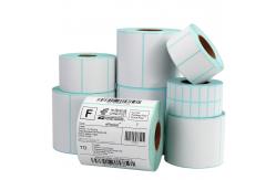China Scratch Resistance Glassine Paper Thermal Label Paper Roll For Direct Thermo Label supplier