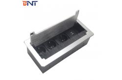 China BNT replace modular design  table flip up socket with three EU power BF804 supplier