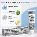 Nano Hydroxyapatite Toothpaste for Advanced Enamel Protection,4.23 oz