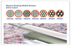 China High Elasticity Cotton Silk Nickel Rotary Screen Textile Screen Printing 80M supplier
