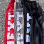 Custom Men's Sweatpants Embroidered Patch Streetwear Tracksuit 2-Piece Tracksuit Set Letter Applique Embroidery OEM Design for sale