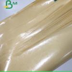 White or brown Pe Poly Coated Kraft Paper Anti - Water And Moistureoproof For Pack for sale