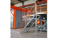 China Customized Shuttle Rotomolding Machine For Septic Tanks Military Boxes Rain Wells supplier