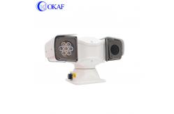 China Smart Vehicle PTZ IP Strobe Camera , Warming Light Vehicle Mounted Ptz Camera supplier