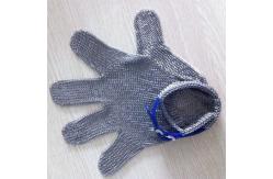 China Adjustable Butchers Gloves Metal Mesh For High Risk Work Environments supplier
