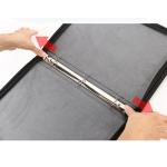 Trading 3 Ring Binder Zipper 25 Pages 9 Pocket Card Binder PU Leather for sale