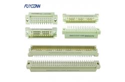 China Straight DIN 41612 Connector Male 3rows PCB Vertical PCB European Connector supplier