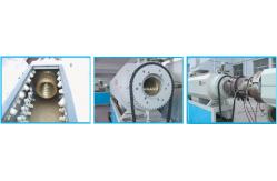 China Full Automize PP / PE Plastic Pipe Extrusion Single Screw Extruders supplier