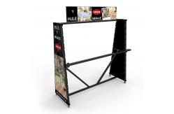 China Classic Roll Tablecloth Storage Rack Fabric Roll Display Rack Double Sided supplier