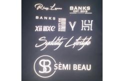 China Custom Reflective Heat Transfers Flat / 1mm Thickness Reflective Clothes Stickers supplier