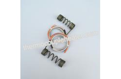 China Hot Runner Electric Heating Element Coiled Heaters With Thermocouple J, K supplier