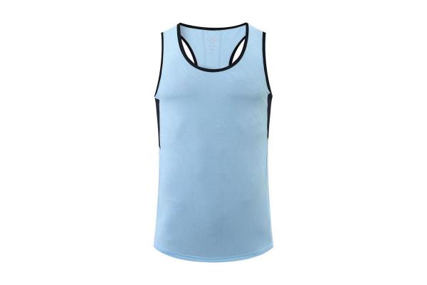 Men Vest Summer Fast Drying Sleeveless Running Shirt Fitness Training Sportswear